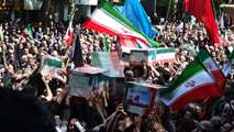 شهریار در تشییع ۱۱ شهید جنگ رمضان حال و هوای ظهر عاشورا داشت/۱۱ کبوتر از یک آشیانه پر کشیدند  