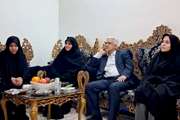 دیدار معاون بهداشت و درمان بنیاد شهید و امور ایثارگران با ۲خانواده شهید جنگ رمضان در چهاردانگه