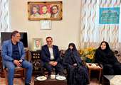 دیدار معاون رئیس جمهور و رئیس بنیاد شهید با خانواده شهیدان دباغ‌زاده / تاکید بر روایت‌گری منش شهدا برای نسل‌های آینده