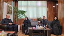 ریلز/دیدار سرپرست‌بنیاد شهرستان‌های استان تهران با فرماندار اسلامشهر