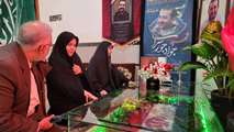 ادای احترام سرپرست بنیاد شهرستان‌های استان تهران به مقام شامخ شهید جواد جور سرا در 